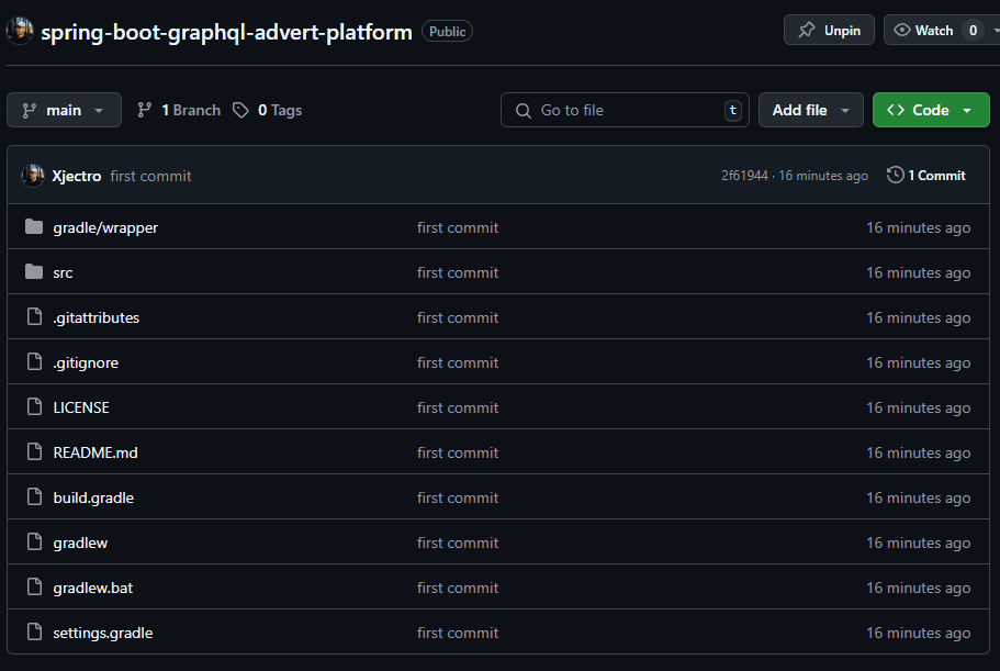 Spring Boot GraphQL Advert Platform